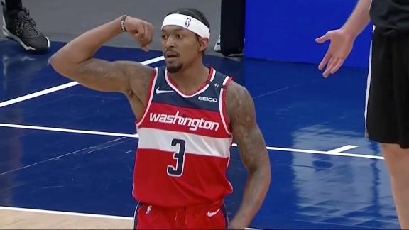 bradley beal stats from last month