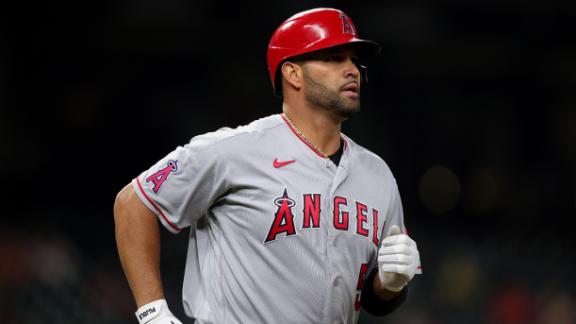 Los Angeles Angels designate slugger Albert Pujols for assignment