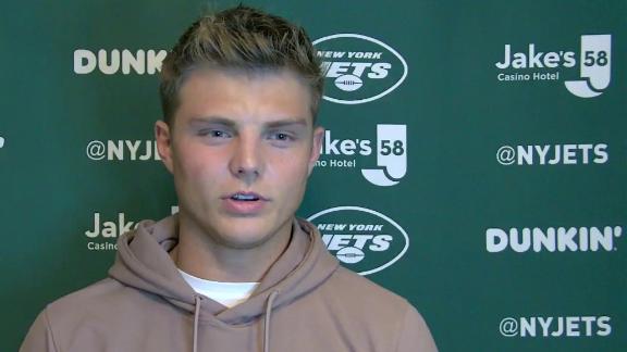 Zach Wilson on starting for the Jets: 'Position has to be earned'