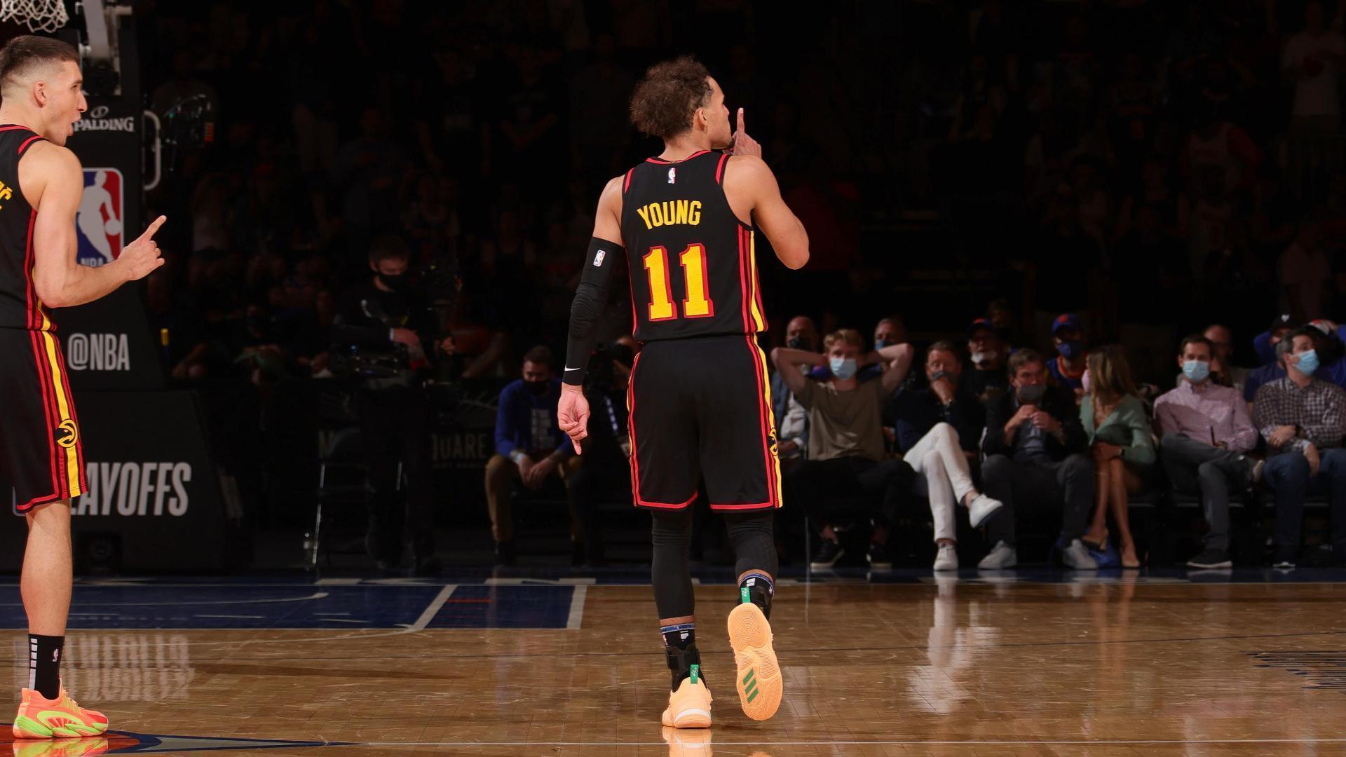 Young hits runner with 0.9 left to lift Hawks past Knicks - ABC7 New York