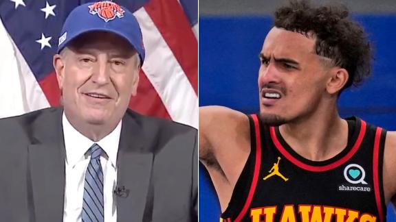 NYC mayor tells Trae Young to 'stop hunting for fouls'
