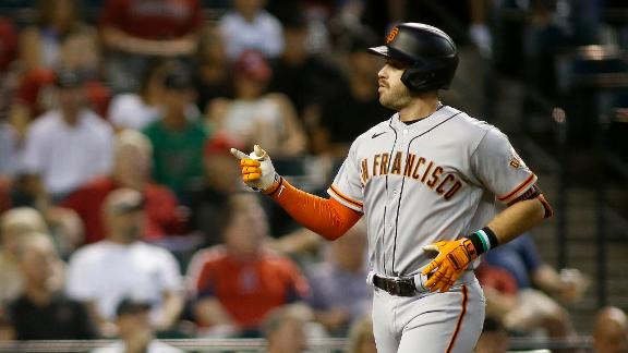 Evan Longoria's late home run leads San Francisco to win over Arizona