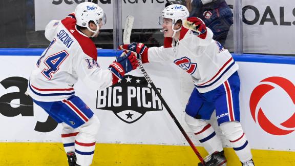 Canadiens score 2-on-0 goal in OT to avoid elimination
