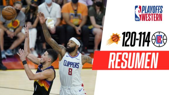 Clippers 114-120 Suns (20 de Jun., 2021) Resultado Final - ESPN DEPORTES
