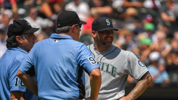 Hector Santiago is first pitcher ejected for foreign substances