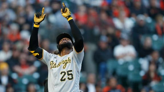 Gregory Polanco's 426-foot long ball helps Pirates top Giants