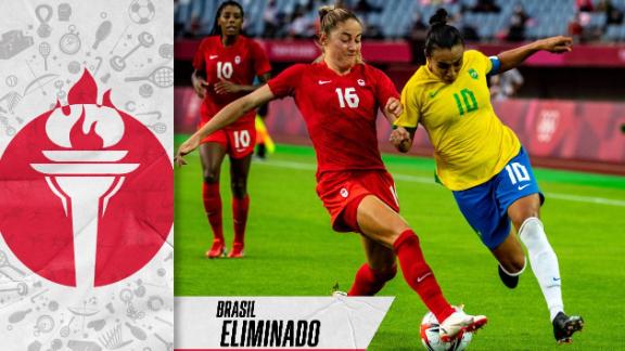 Seleção feminina de futebol é eliminada das Olimpíadas pelo Canadá