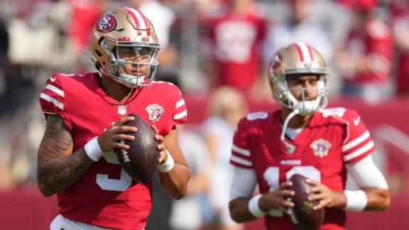 When will Trey Lance take over for Jimmy Garoppolo?