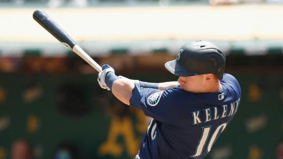 Torrens' 2-run single helps Seattle sweep stumbling A's