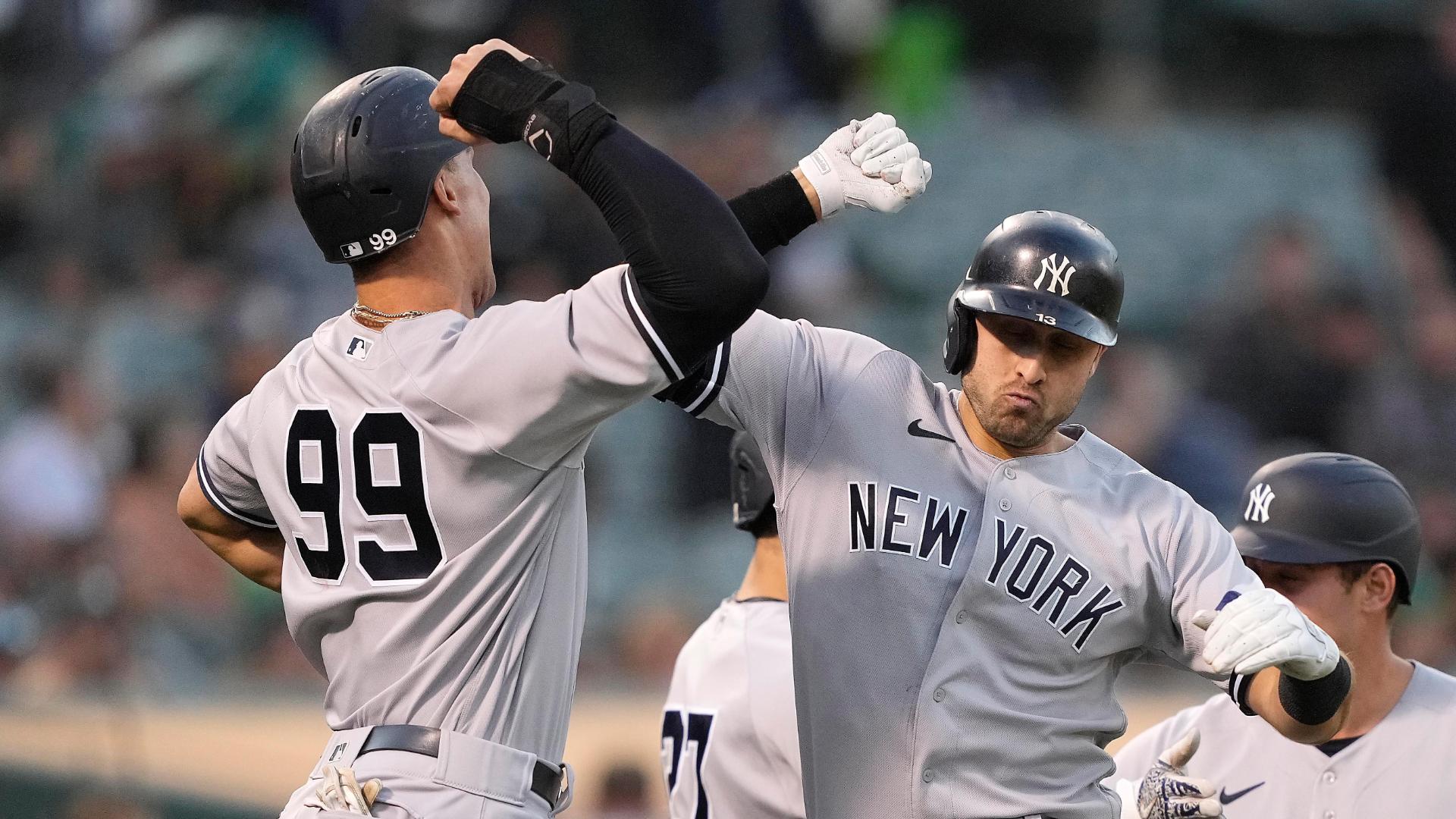 Stanton, Gallo demolish home runs in Yankees' win