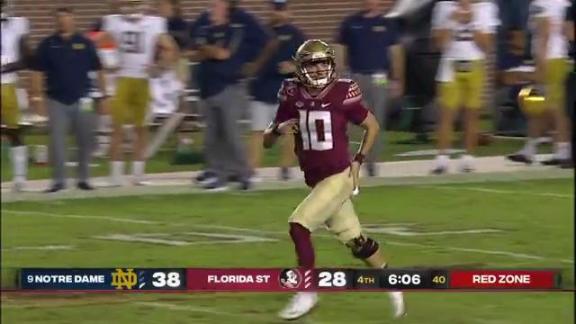 Notre Dame Survives Upset Bid in OT vs Florida State