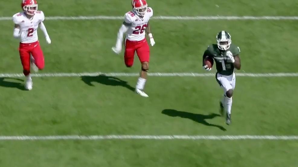 Michigan State football notes: Another flea flicker and a second-half  shutout 