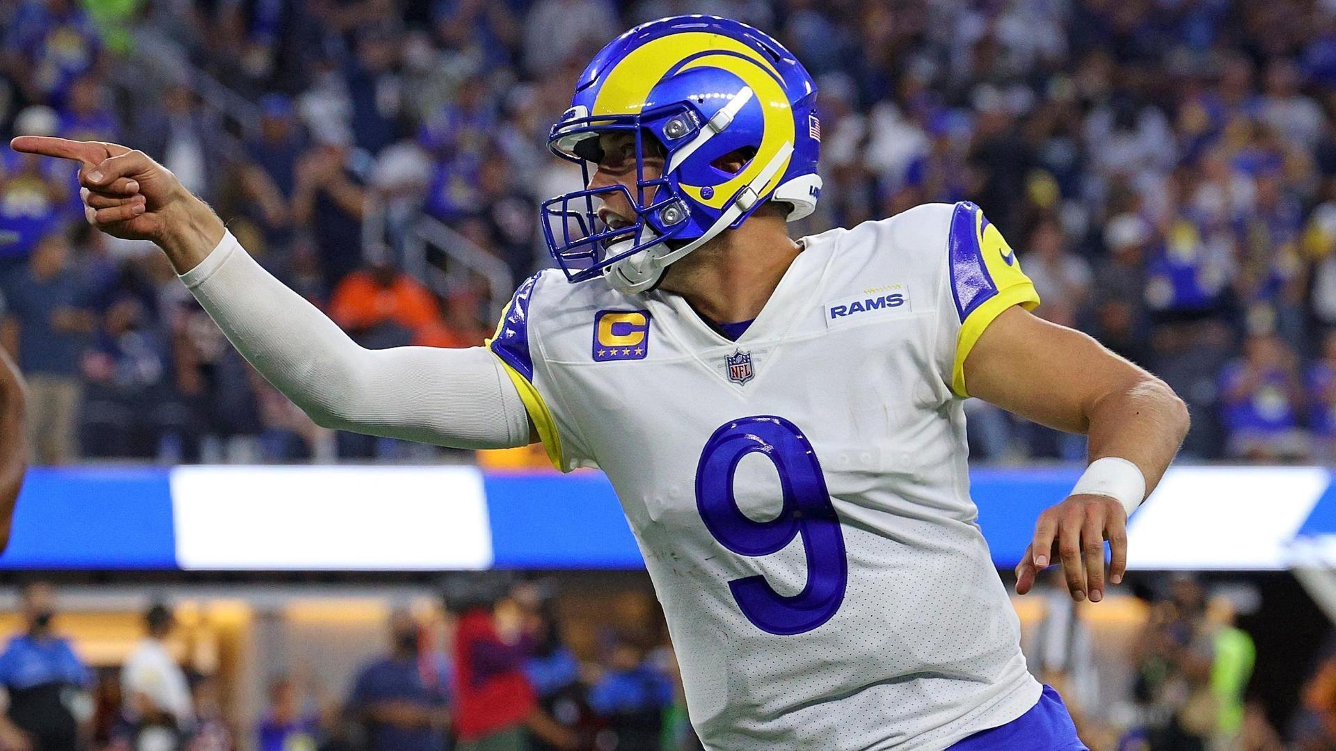 Former Detroit Lions QB Stafford leads LA Rams past Chicago Bears