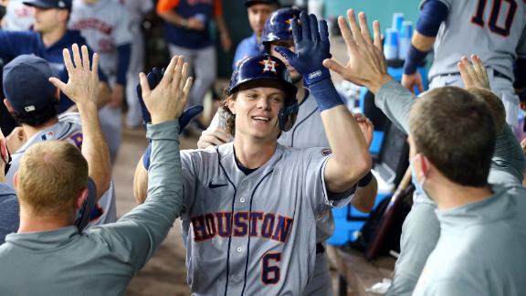 Jake Meyers hits 2 HRs, carries Astros past Yankees