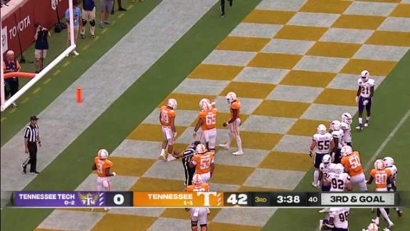 Tennessee football crushes Tennessee Tech behind 4 Hendon Hooker TDs