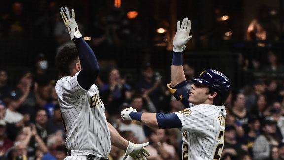 Adames, Yelich go back-to-back