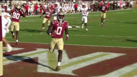 Jashaun Corbin punches it into end zone