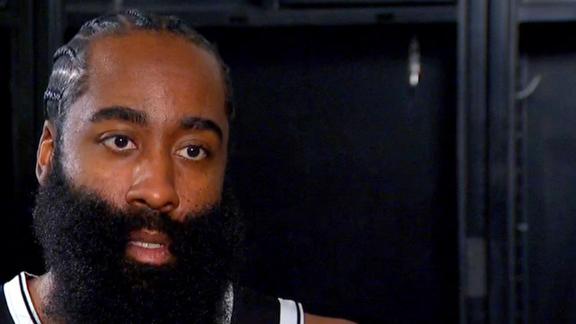 Harden: It's going to be 'scary hours' with the Nets healthy again