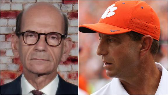 Finebaum: 'Dabo's dynasty is done' at Clemson