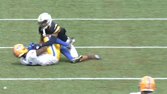 Pitt's WR makes incredible catch lying down