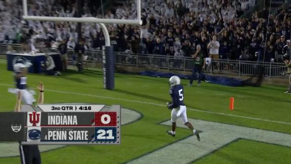 Indiana 14-45 Penn State (Sep 30, 2017) Game Recap - ESPN