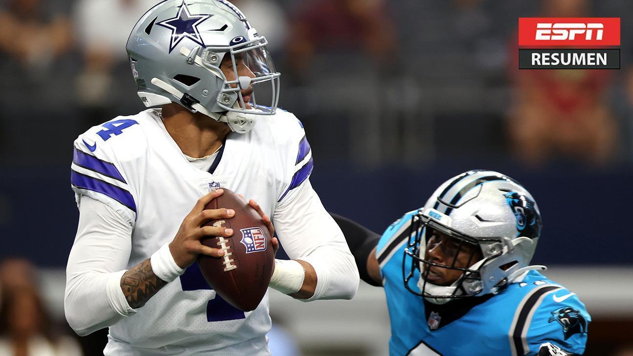 Cowboys beat Panthers 36-28