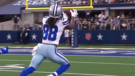 CeeDee Lamb scores Cowboys' first touchdown of the day