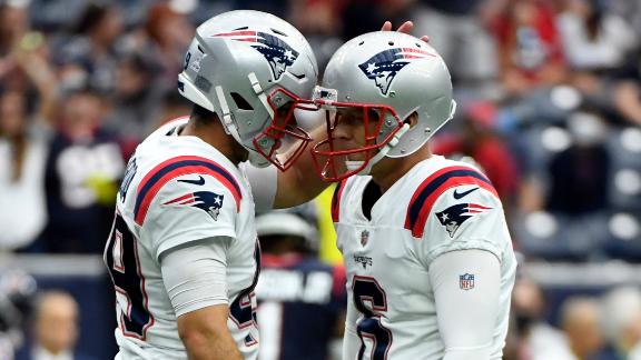 Patriots use late field goal to get 25-22 win over Texans