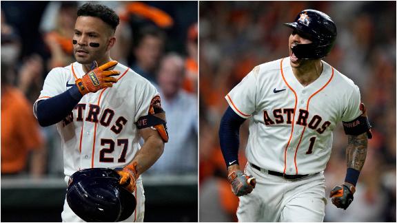 Homers from Altuve, Correa lift Astros to Game 1 win