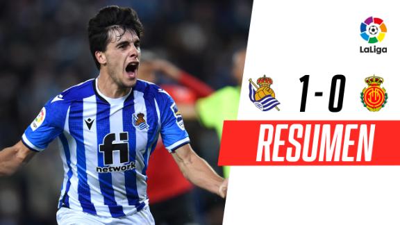 Mallorca 1 - 2 Real Sociedad: resumen, resultado y goles 