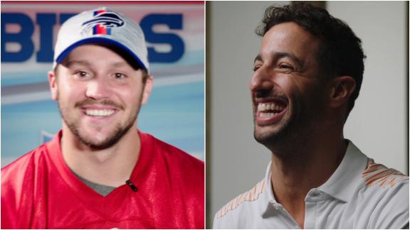 WATCH: F1 star Daniel Ricciardo hypes up Bills Mafia ahead of his first  game at MetLife stadium