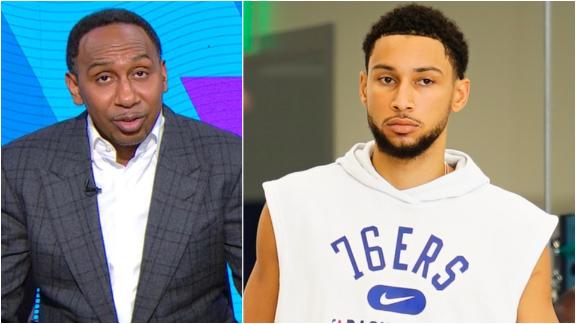 Stephen A.: Ben Simmons' message to the 76ers is loud and clear