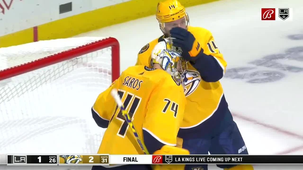 Predators score twice in third period, top Kings 2-1 - ABC7 Los Angeles