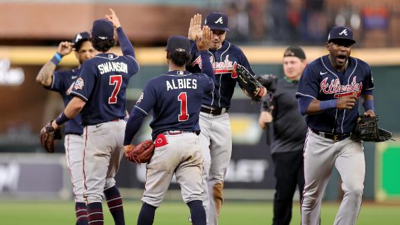 Braves take down Astros in Game 1 of the World Series