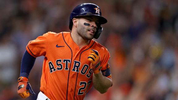 Jose Altuve's HISTORIC homer extends Astros lead! (Hit 22nd career  postseason HR, 2nd most EVER!) 