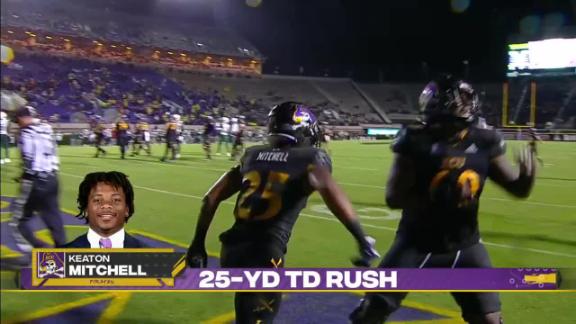 East Carolina controls 2nd half, rallies past USF 29-14