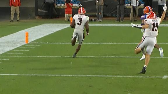 Zamir White puts finishing touches on Georgia win with 42-yard TD