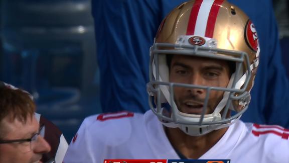 Garoppolo gets his second TD of the game