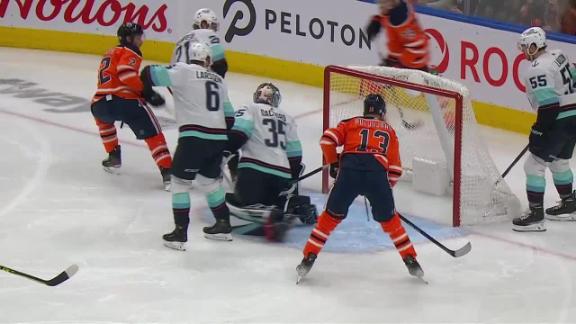 Kraken Vs Oilers Game Summary November 1 2021 Espn