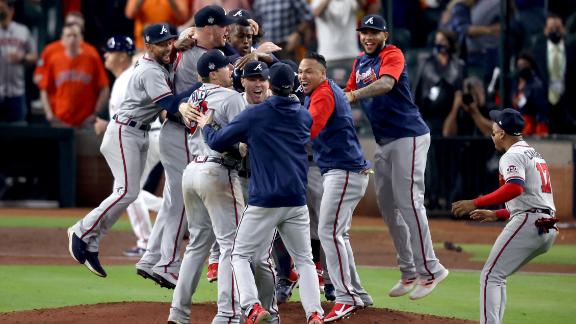 Braves dominate the Astros to win first World Series since 1995