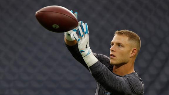 Christian McCaffrey designated for return