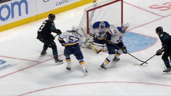 blues vs sharks game summary november 4 2021 espn