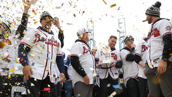 Braves celebrate World Series title with championship parade