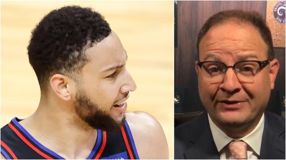 What changed for Simmons to meet with 76ers-recommended doctor?