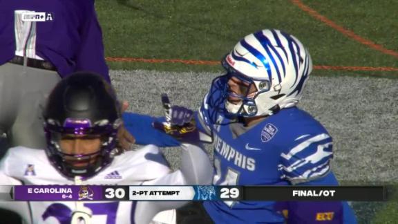 Memphis Tigers vs East Carolina Pirates football