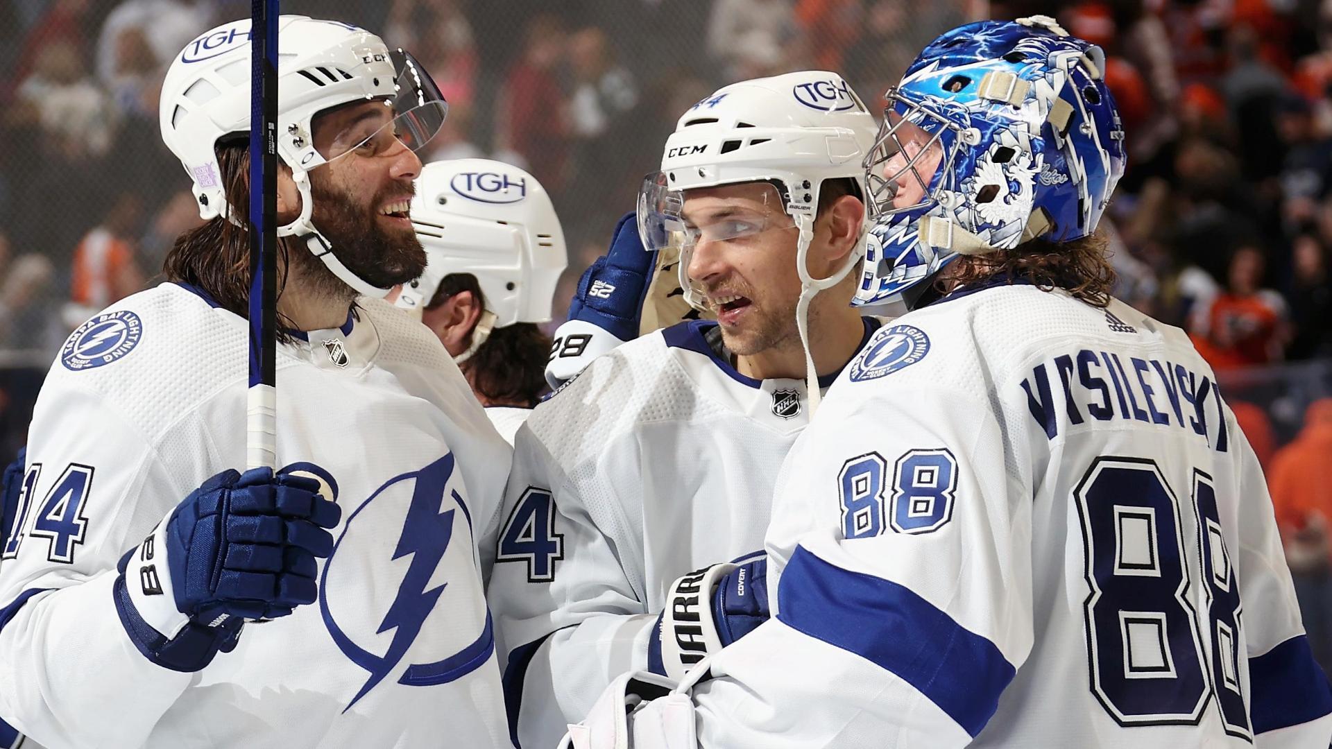 Lightning's Cal Foote channels Steven Stamkos on first NHL goal: 5