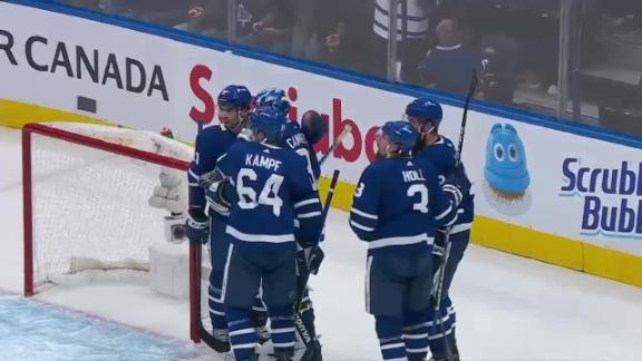 Maple Leafs beat Rangers behind Rielly's two goals