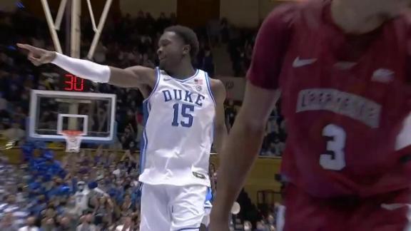 Watch: Lafayette vs. Duke Full Game Replay