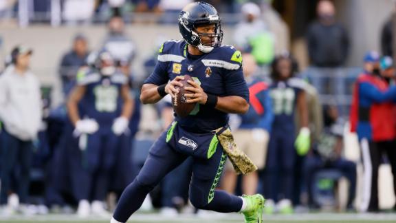How concerning is the Seahawks' lack of productivity since Russell Wilson's return?