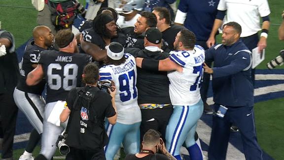 Cowboys DT throws punch after OT loss